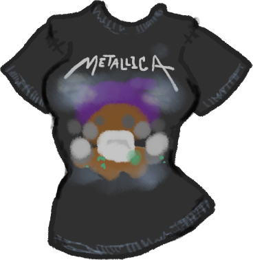 metallica t shirt